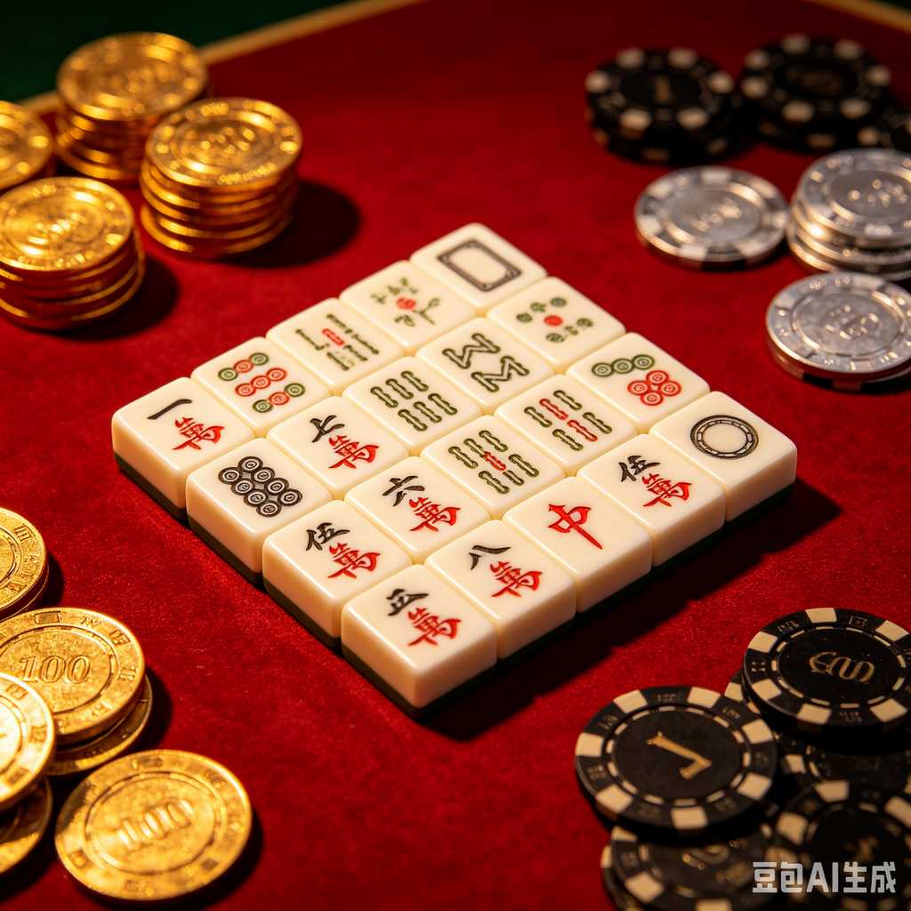 dual color mahjong tiles